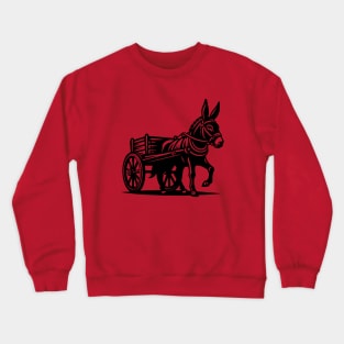 Donkey Cart Crewneck Sweatshirt